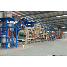 20000 ~ 100000 Cbm de un año La línea de producción de laminado totalmente automática HDF / MDF / Ldf de la máquina de prensa caliente
